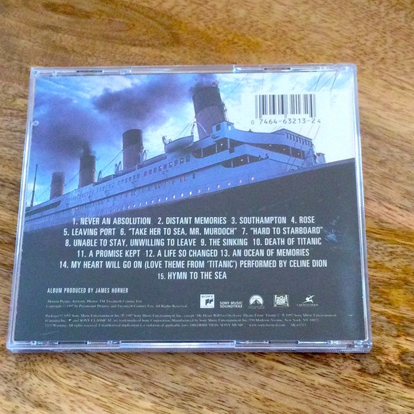 Titanic Movie Soundtrack CD - Picture 2 of 5